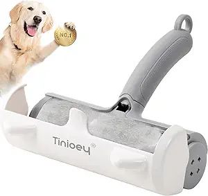 Tinioey Pet Hair Removal Tool- Pet Hair Remover and Reusable Lint Roller- Dog Hair Remover and Ca... | Amazon (US)