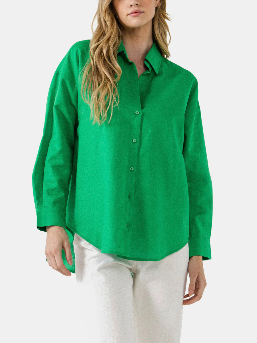 Oversized Linen Shirt | Lord & Taylor