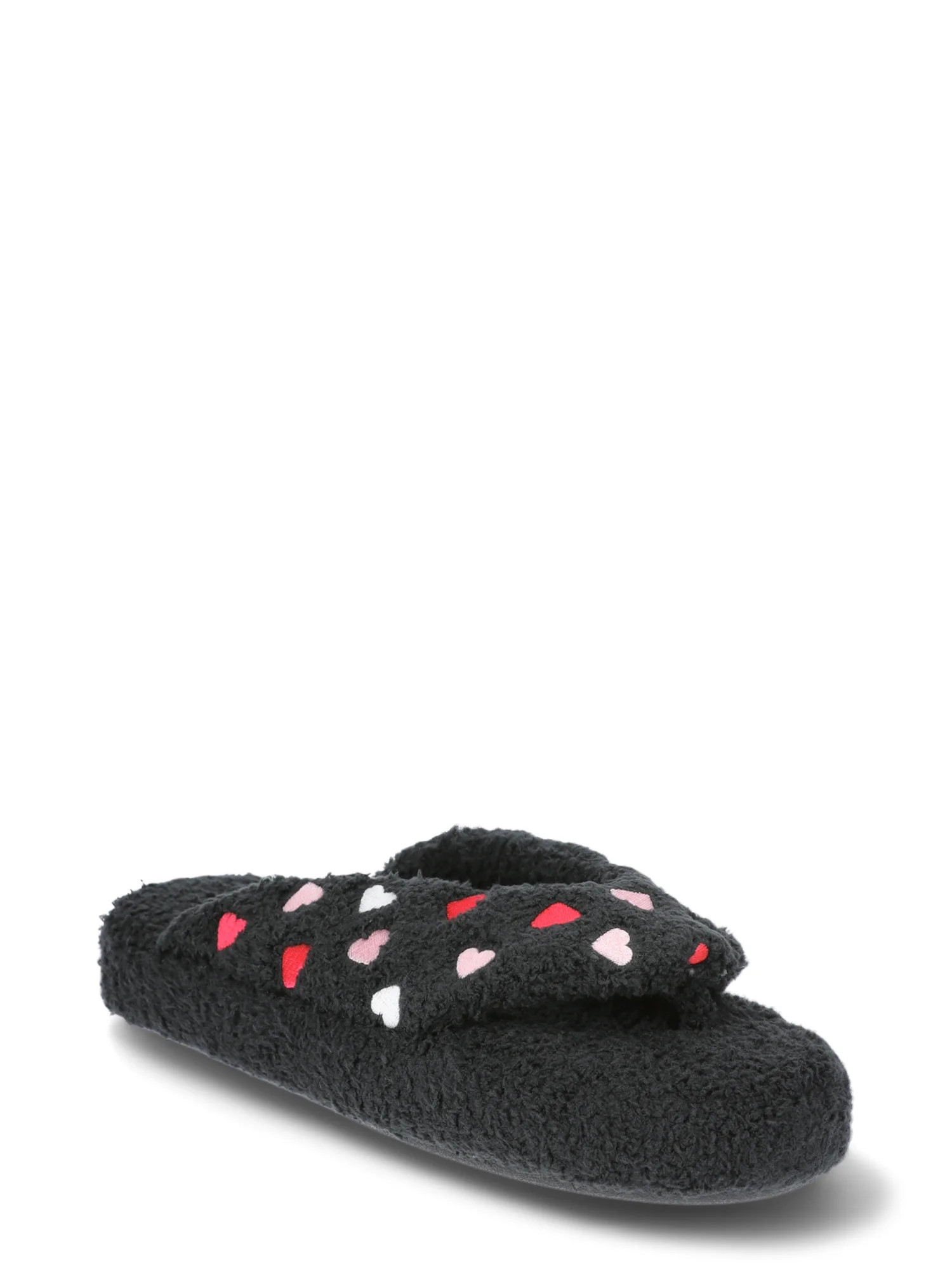 Joyspun Women's Heart Thong Slippers | Walmart (US)
