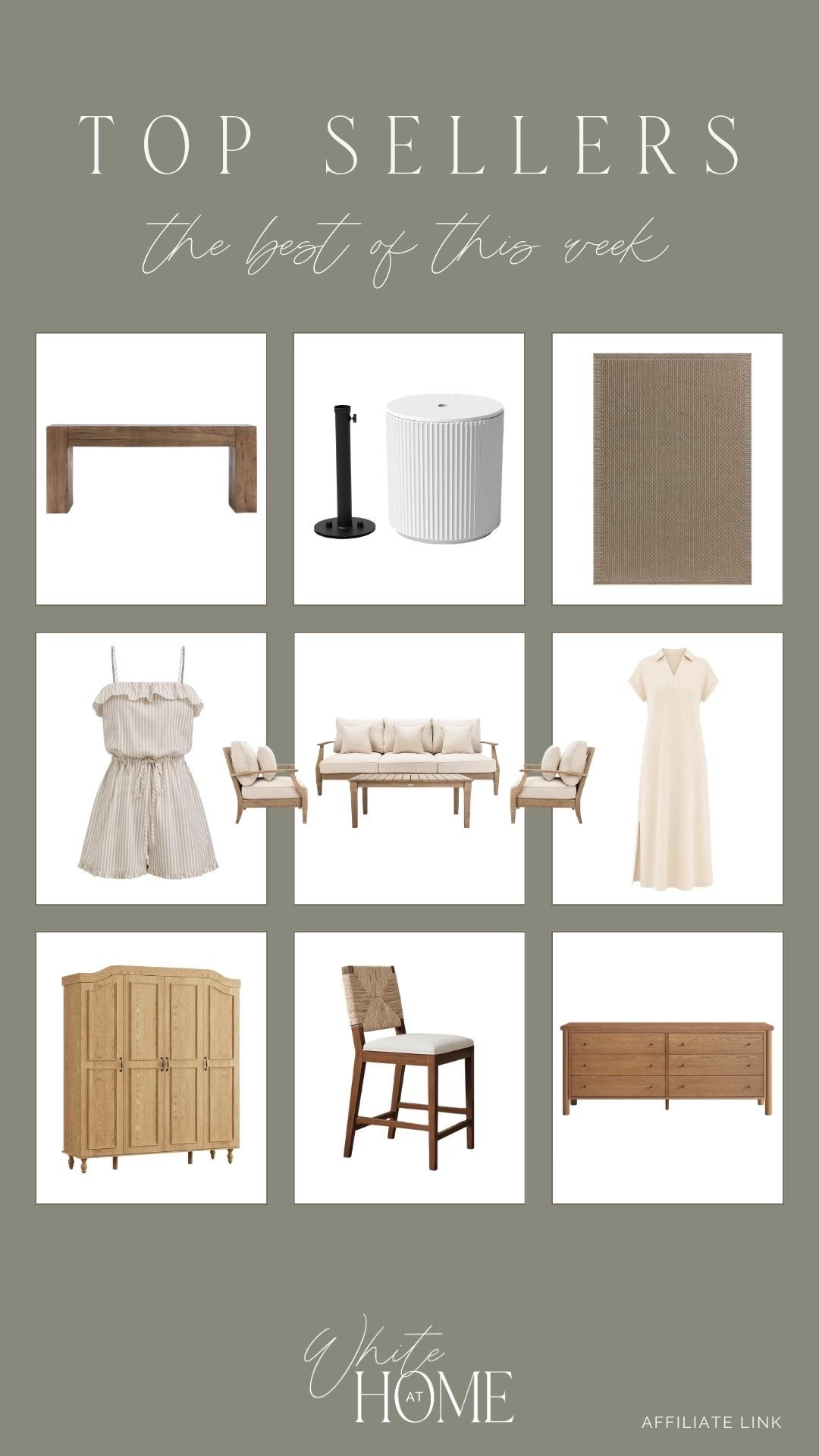 The best of last week! Area rugs for indoors and outdoors, heirloom furniture, Amazon fashion, and the prettiest outdoor patio set!

#LTKHome #LTKSeasonal