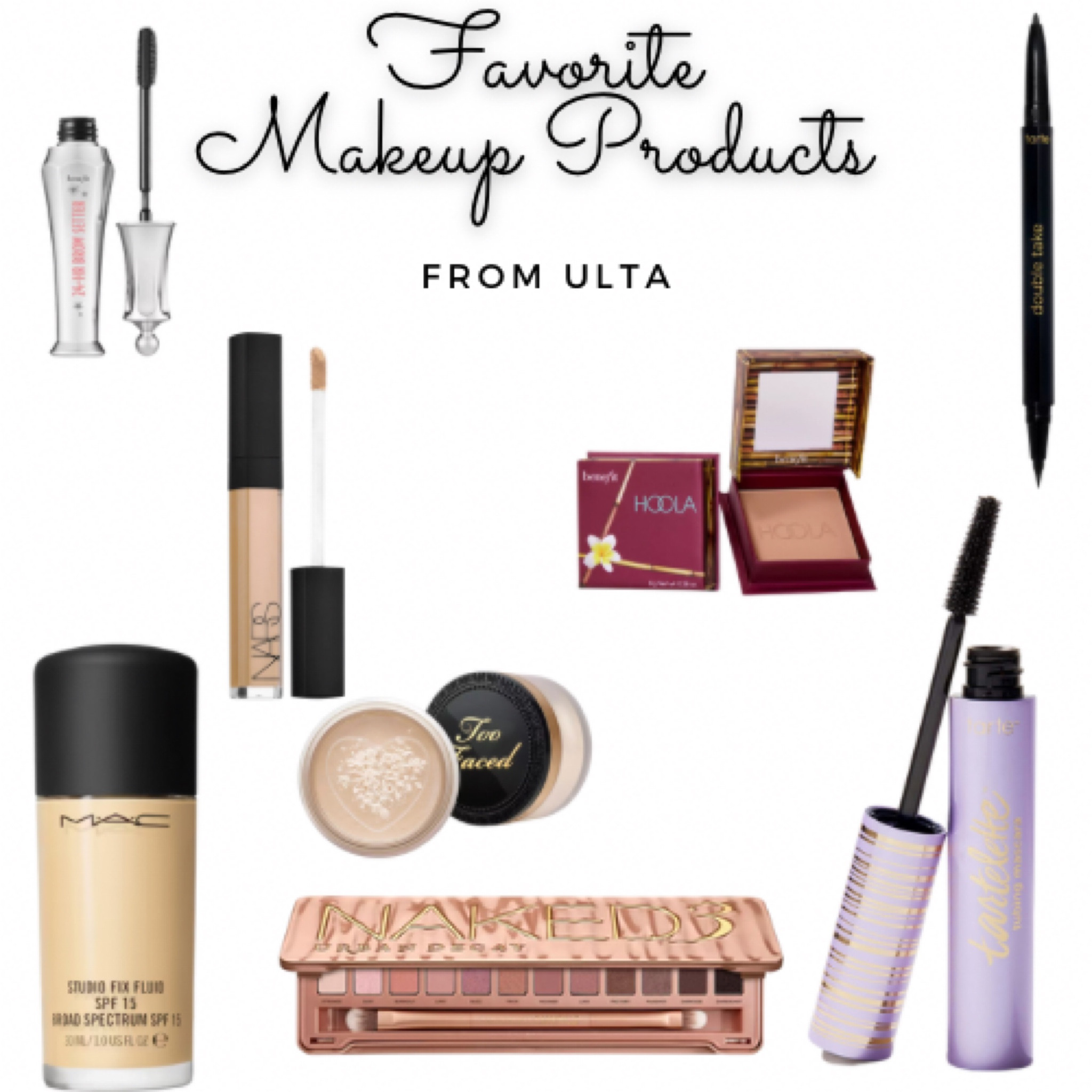 Favorite Makeup Products From ULTA 

#LTKGiftGuide #LTKBeautySale #LTKbeauty