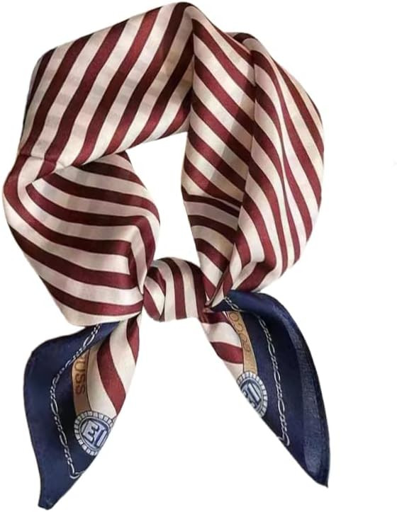 Tim & Tina Square 100% Mulberry Silk 21'' x 21'' Hair Scarf Head Sleeping Wrap Satin Head Scarf f... | Amazon (US)