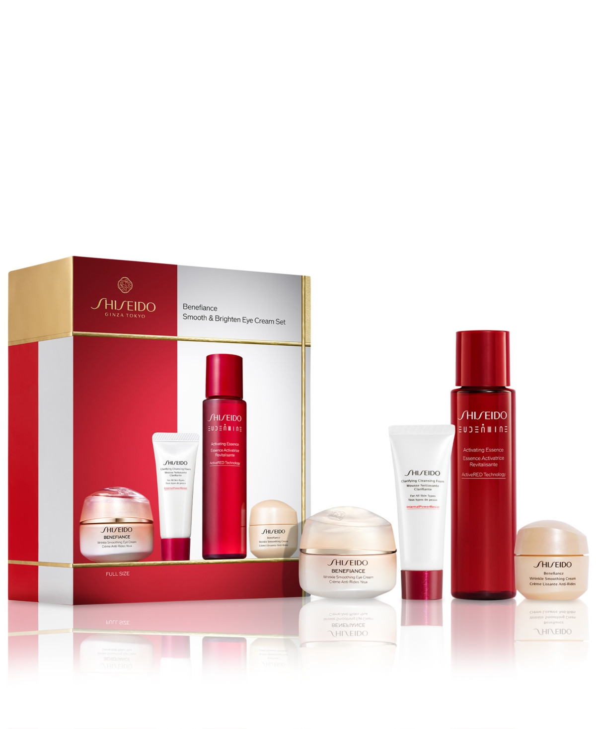 Shiseido 4-Pc. Benefiance Smooth & Brighten Eye Cream Set | Macy's