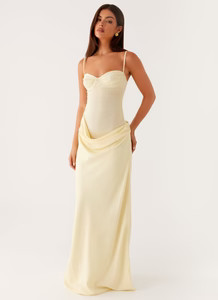 Romy Maxi Dress - Yellow | Peppermayo (Global)