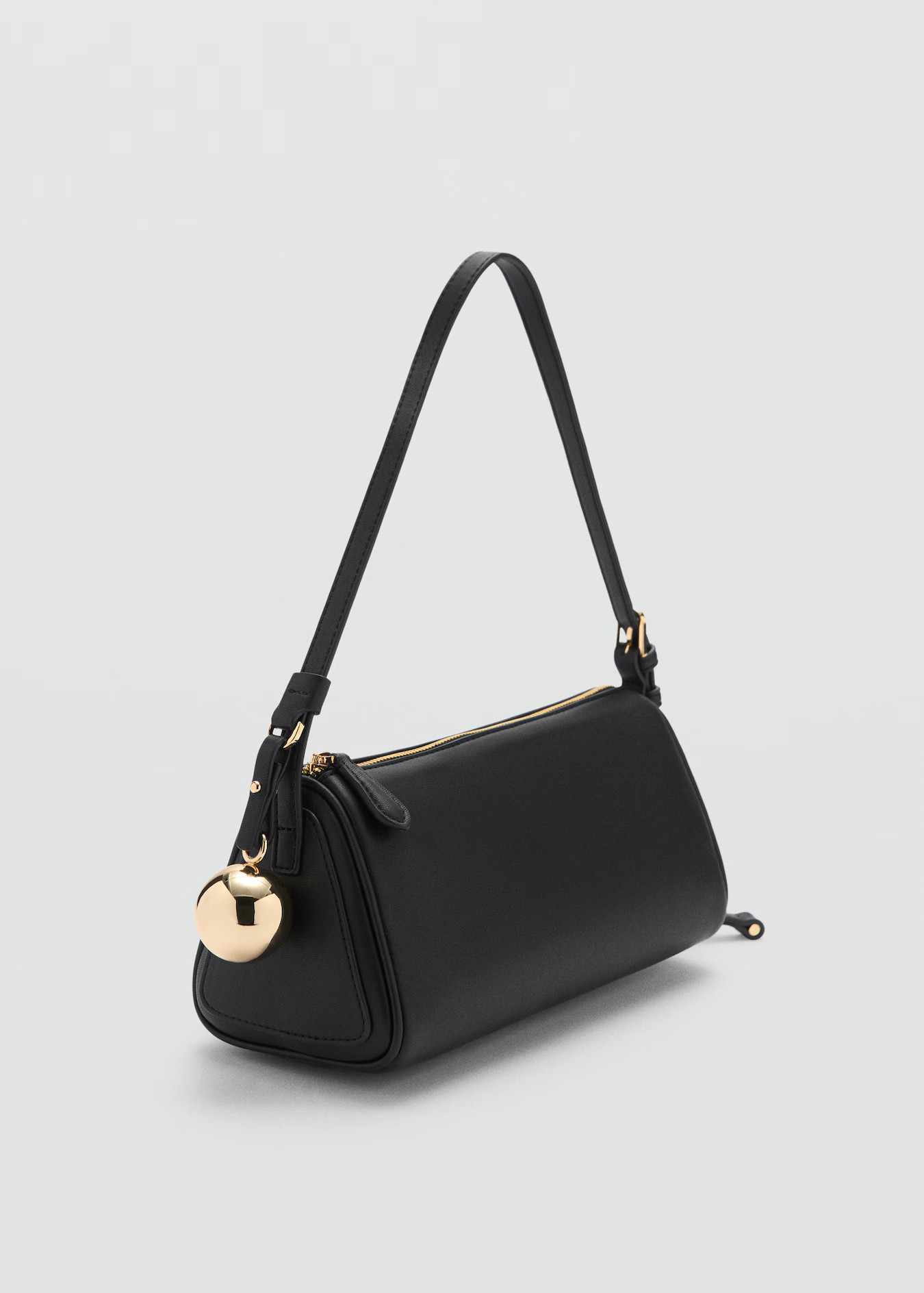 Shoulder bag with metallic detail - Women | MANGO USA | Mango (US/MX/AU)