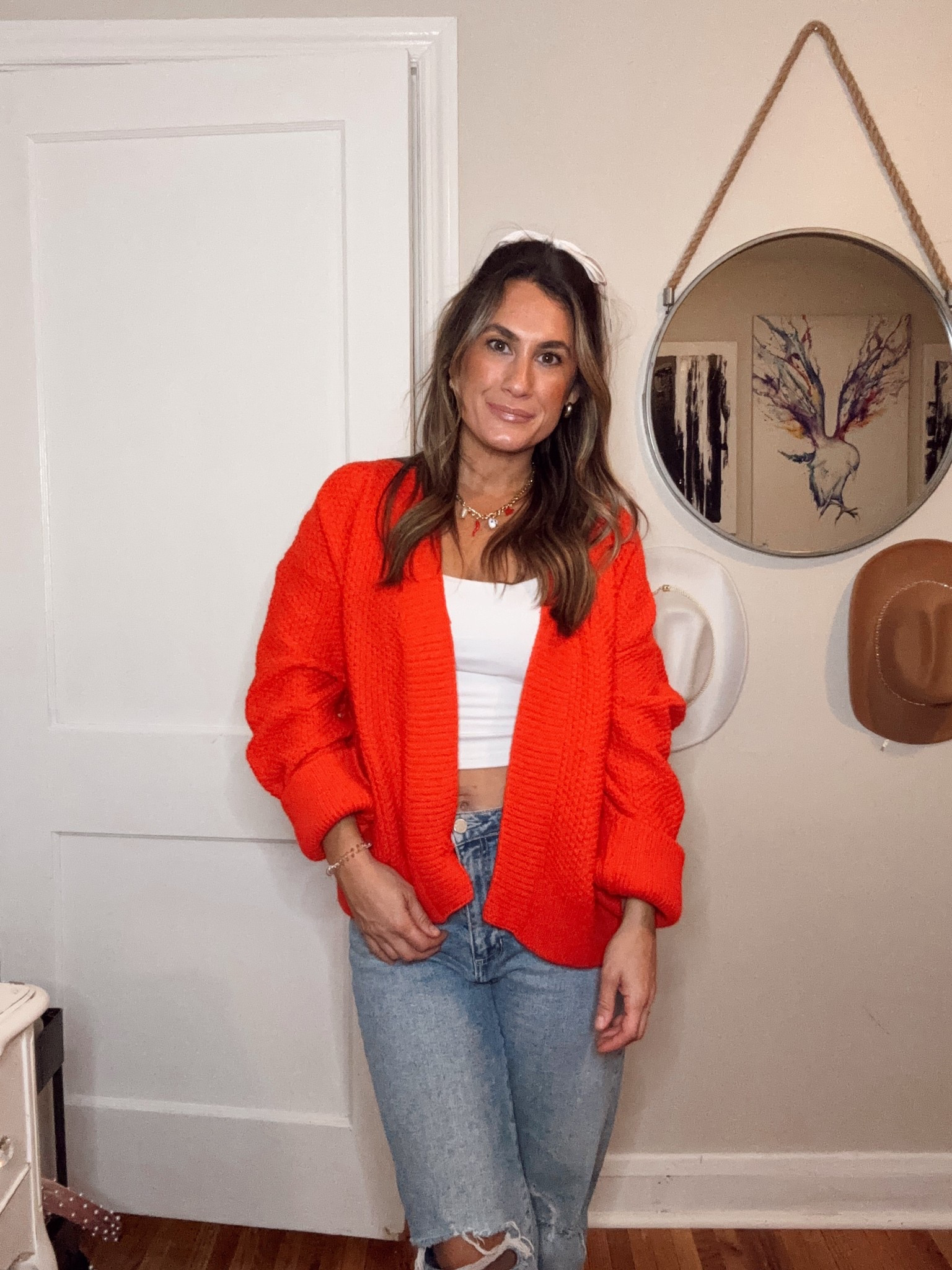 Catch me in red this entire holiday season ❤️