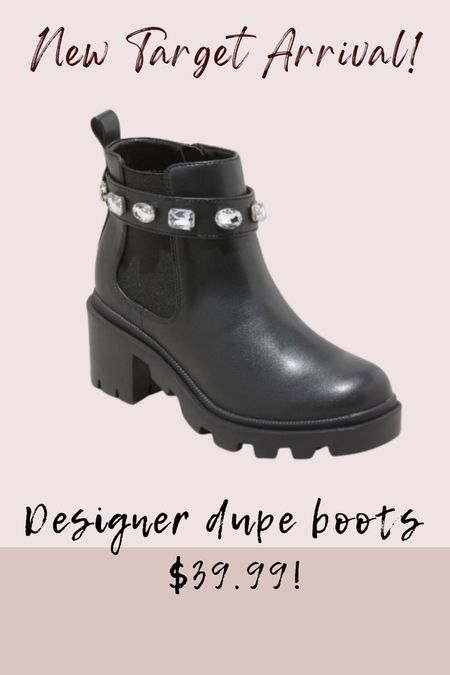 New target boots, designer dupe boots, fall boots, target style 

#LTKshoecrush #LTKunder50 #LTKSeasonal