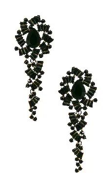 SHASHI Black Diamond Earring in Black from Revolve.com | Revolve Clothing (Global)
