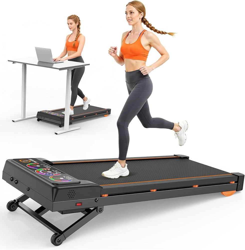 Walking Pad Treadmill with 15% 12-Level Auto Incline, 450 lbs Capacity UI Screen, Trisomy 3.5HP Q... | Amazon (US)
