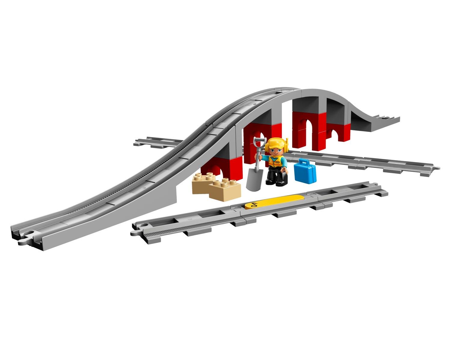 Train Bridge and Tracks 10872 | DUPLO® | Buy online at the Official LEGO® Shop CA | LEGO AT