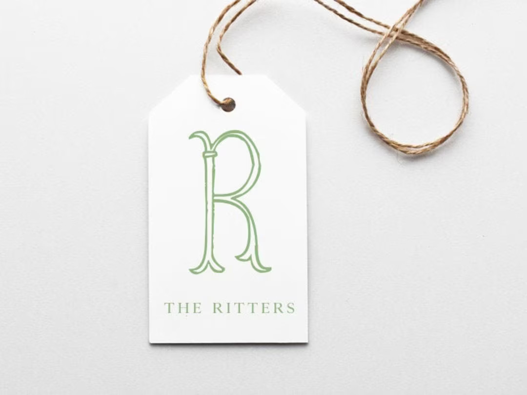 Personalized Gift Tag | Etsy (US)