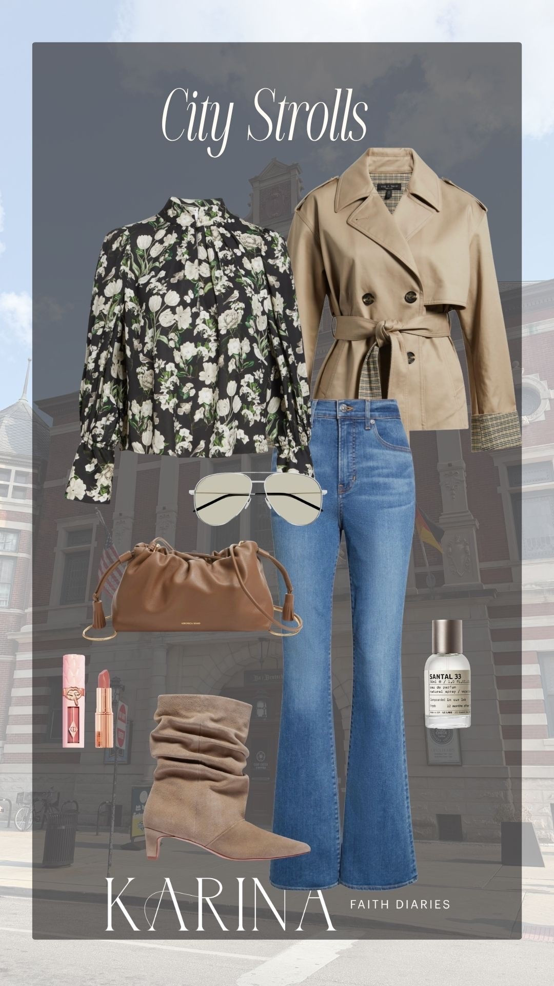 Nsale look for city strolls, traveling, and everything in between! Love these booties with a tiny heel so you can walk longer without achy feet!

#LTKootd #LTKTravel #LTKSeasonal