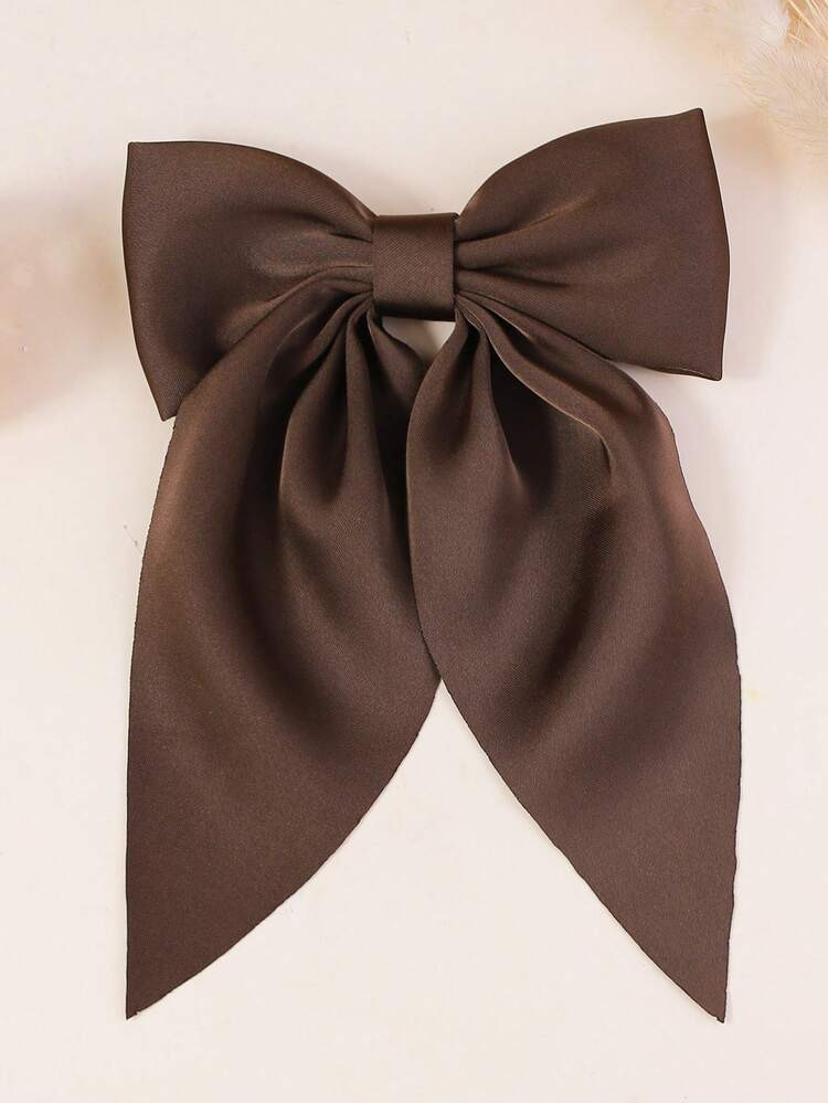 £0.97£1.38-29%1pc Brown Bow Hair Clip For Girls, Suitable For Daily UseColor: Brown | SHEIN