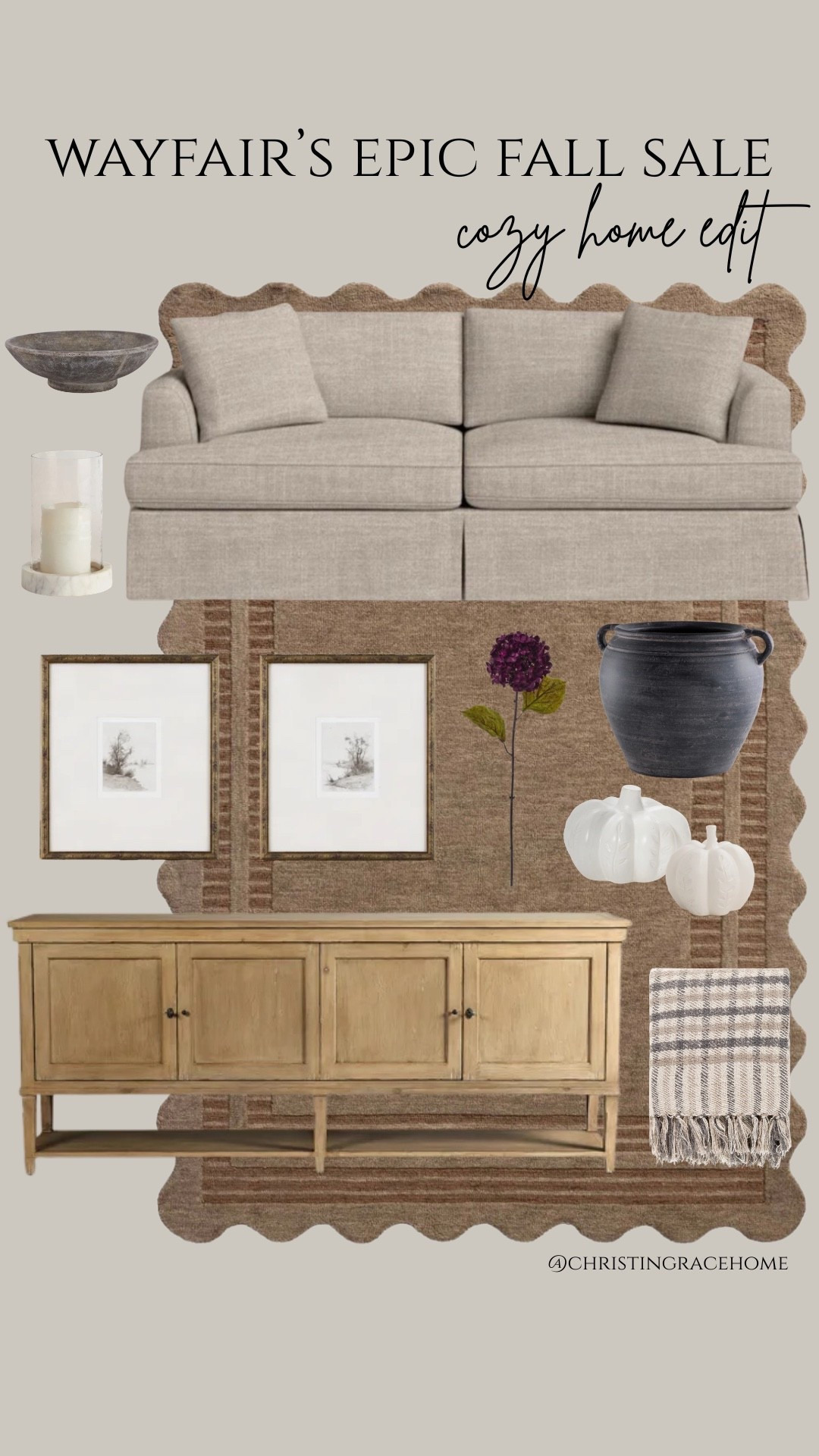 #ad @Wayfair’s Epic Fall Sale is here 🍂🤎 I rounded up some of my favorite cozy home finds to make your space feel warm and inviting for fall. Save up to 70% during the sale, plus free and easy delivery on orders over $35! Which piece is your favorite?
Shop the Epic Fall Sale September 15-21 ✨
#Wayfair #WayfairPartner

#LTKSaleAlert #LTKHome #LTKSeasonal