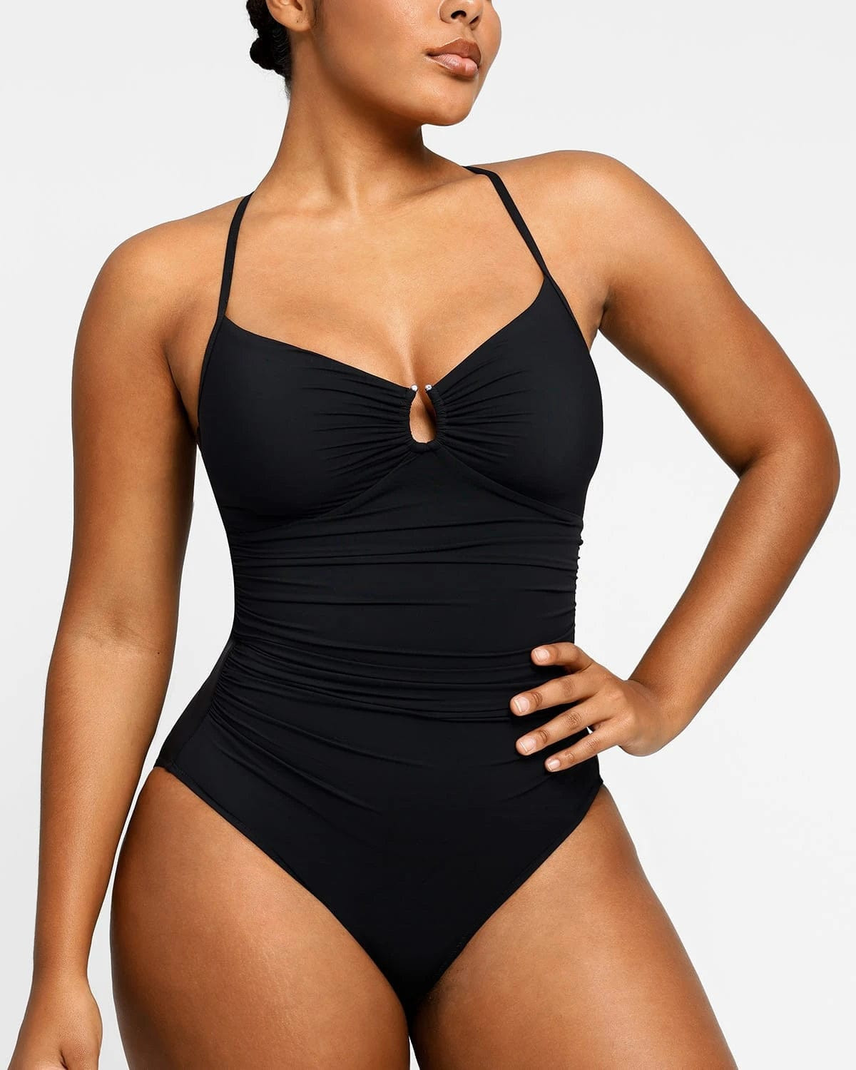 Smart Sculpt U-Ring Cut Out Shaping Swimsuit | Shapellx Affiliate Program