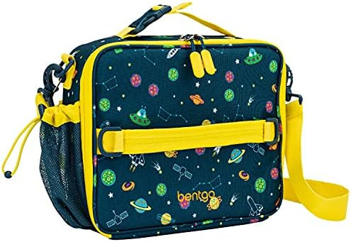 Bentgo® Kids Prints Lunch Bag - Double Insulated, Durable, Water-Resistant Fabric with Interior ... | Amazon (US)