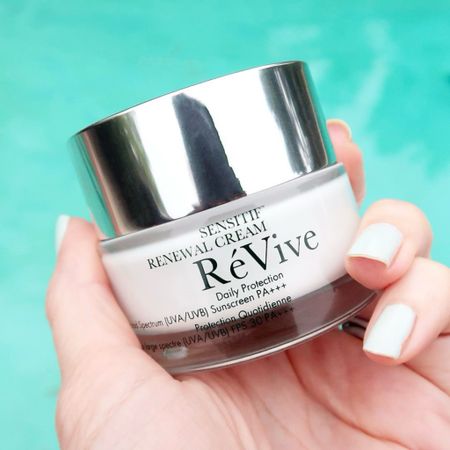 My favorite face cream! ReVive Sensitif Renewal cream adds the right amount of moisture to my skin with spf 30 protection. 💕🌸🌺

#LTKbeauty #LTKover40