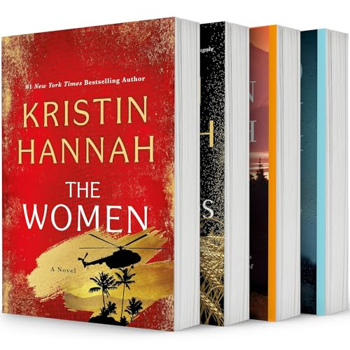 Kristin Hannah bestselling 4 books, The Women: A Novel; The Four Winds; The Great Alone: A Novel; The Nightingale: A Novel. | Amazon (US)