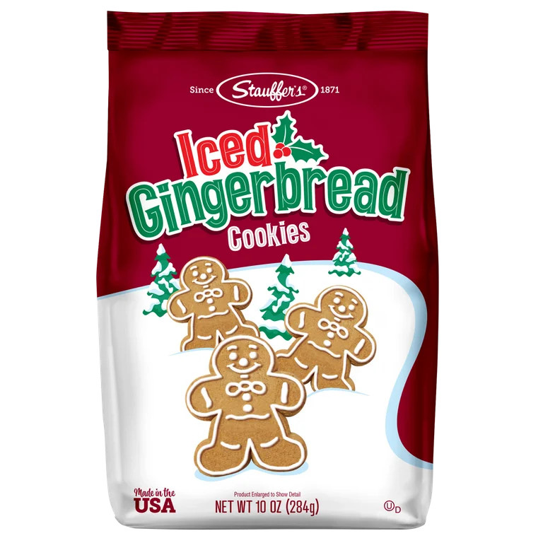 10oz Iced Gingerbread Cookies | Walmart (US)