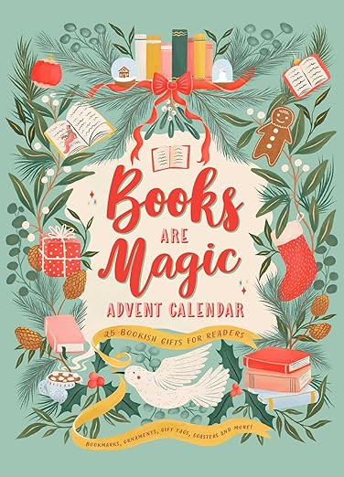 Books Are Magic Advent Calendar: 25 Bookish Gifts for Readers      Calendar – Advent Calendar, ... | Amazon (US)