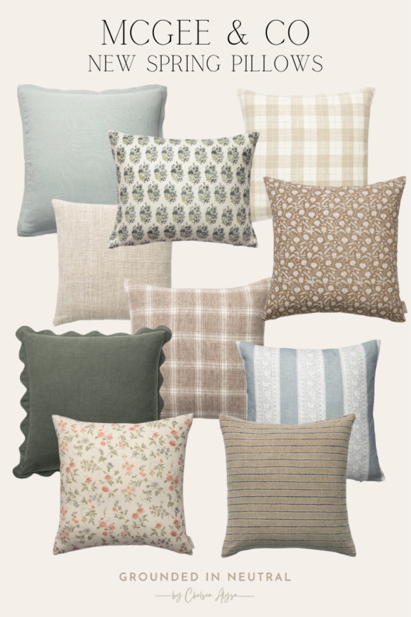 Spring pillow refresh! McGee & Co. just dropped the dreamiest new designs. Perfect for a seasonal home update!

#LTKHome #LTKSeasonal #LTKFindsUnder100