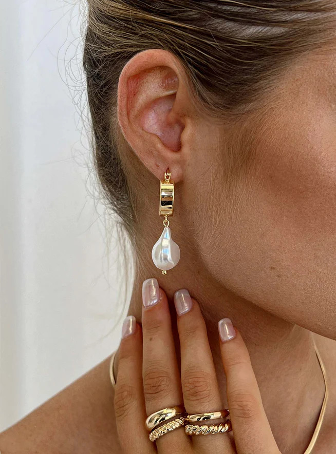 Kai Gold Plated Earrings | Princess Polly US