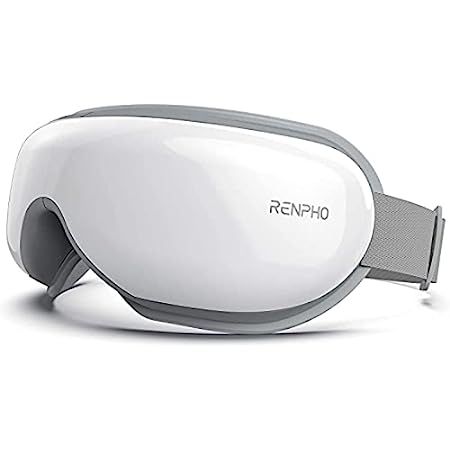 RENPHO Eye Massager with Heat and Vibration, Remote Control, Compression Bluetooth Music Temple Eye  | Amazon (US)
