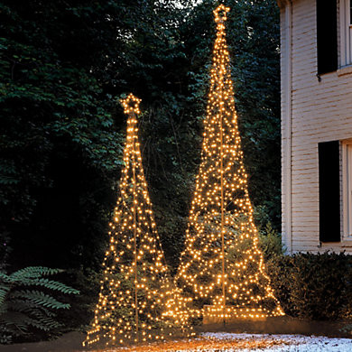 Micro LED Outdoor Twinkle Trees | Ballard Designs, Inc.