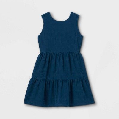 Girls' Gauze Sleeveless Dress - Cat & Jack™ | Target