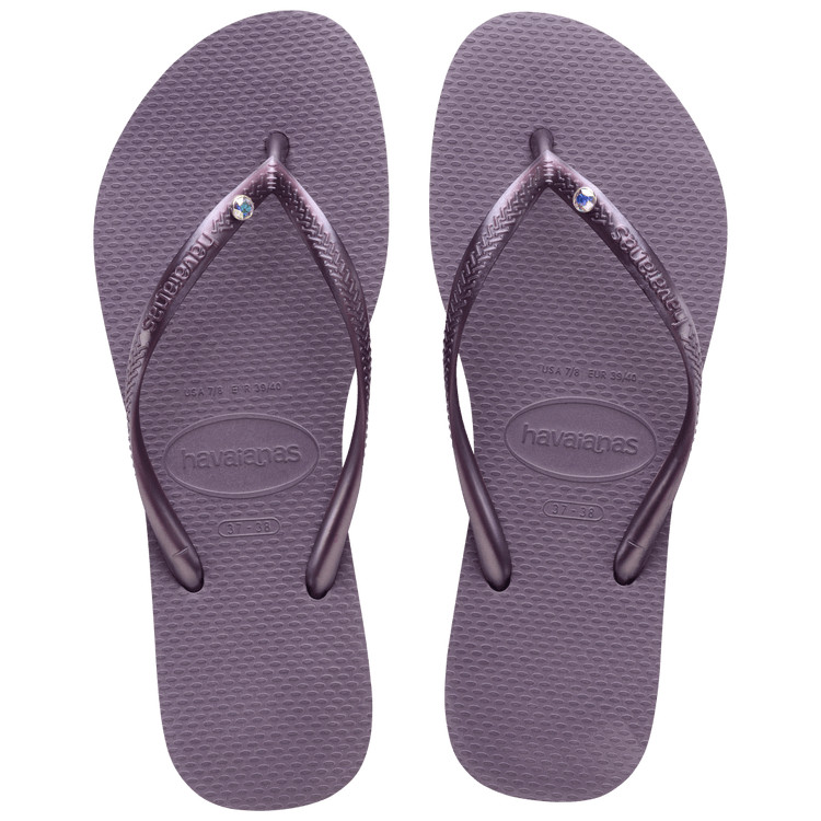 Slim Crystal Flip Flops | Havaianas