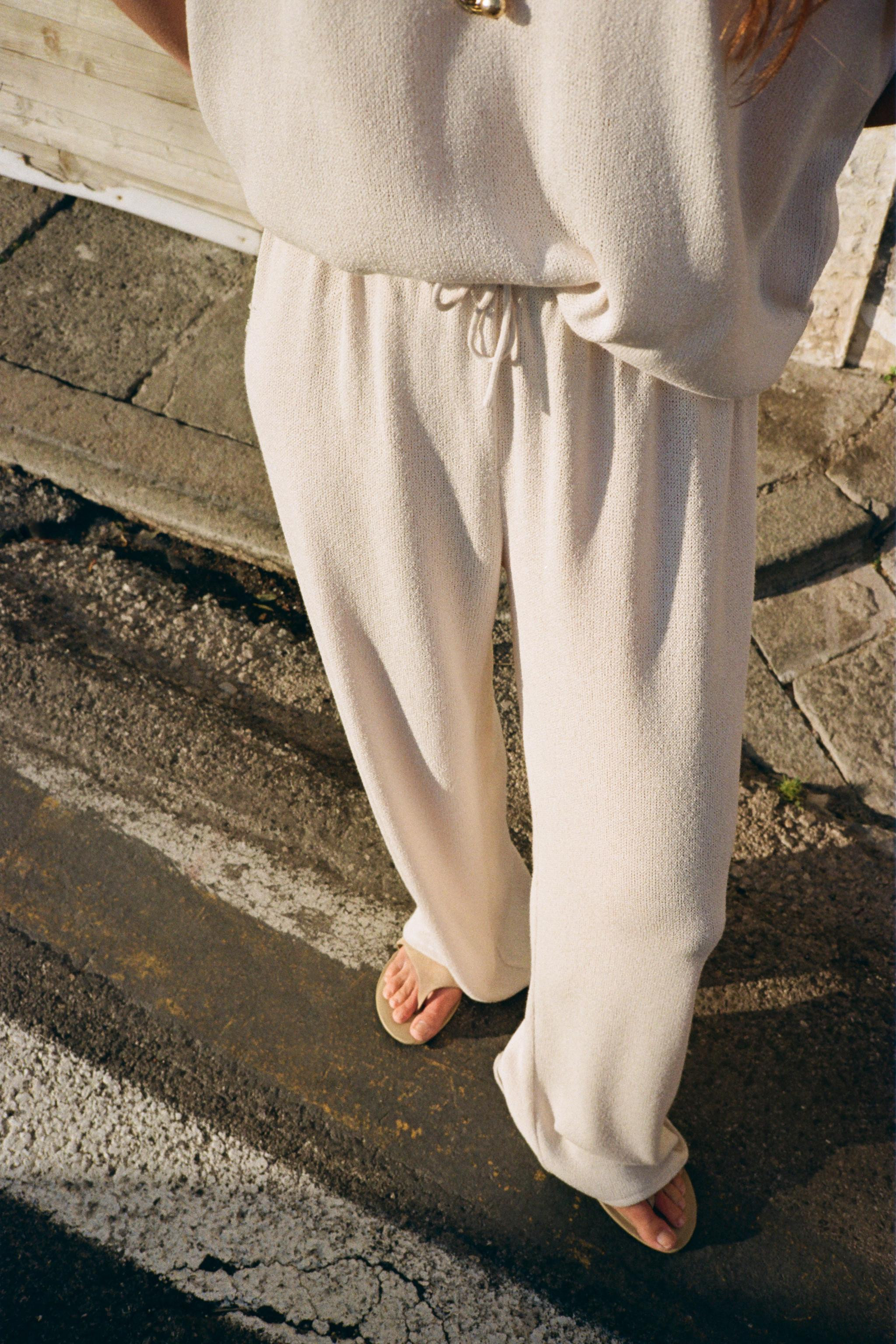 RUSTIC STRAIGHT LEG PANTS | Zara US