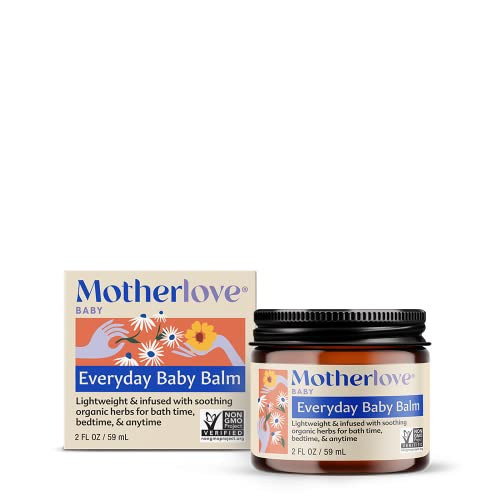 Motherlove Everyday Baby Balm (2oz) Plant-Based, All-Natural Baby Essential for Newborns, Infants, & Toddlers—Moisturizing Herbal Salve w/Calming Chamomile—Non-GMO, Organic Herbs, Cruelty-Free | Amazon (US)