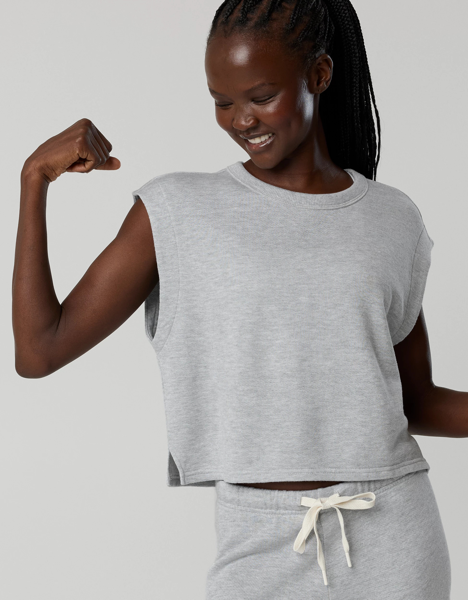 OFFLINE By Aerie Keep It 100 Terry Muscle T-Shirt | Aerie