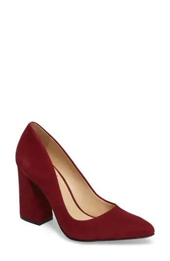 Women's Vince Camuto Talise Pointy Toe Pump, Size 5 M - Red | Nordstrom