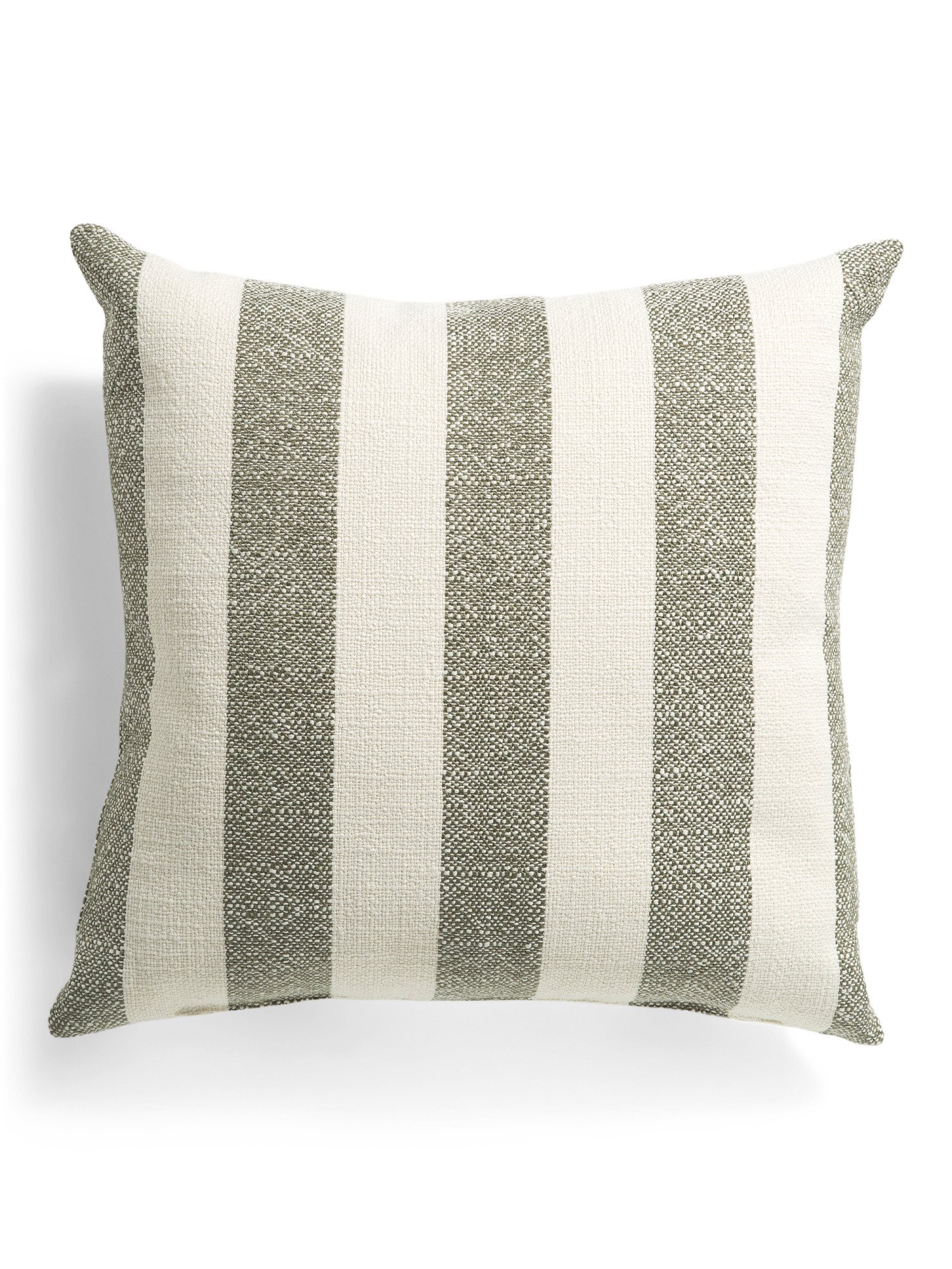 Made In Usa 22x22 Vintage Stripe Oversized Luxury Overfilled Pillow | TJ Maxx