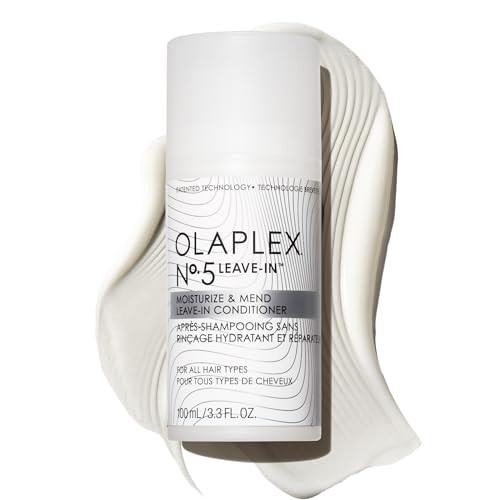 Olaplex Nº. 5 Leave-In Conditioner: Moisturizes & Mends Split Ends | Reduces Breakage & Repairs, Protects Damaged Hair | For Coily, Curly, Straight, and Wavy, Stocking Stuffers, 100 mL / 3.3 Fl. Oz. | Amazon (US)