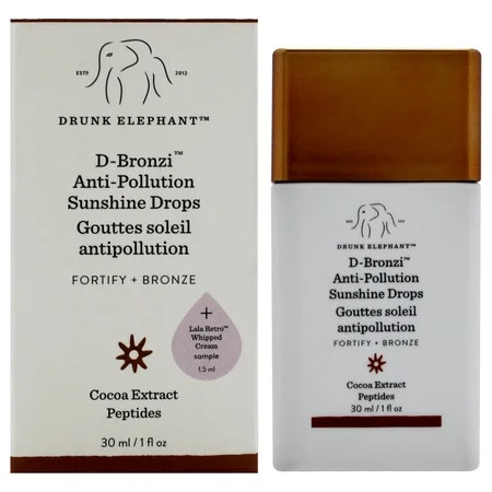 Drunk Elephant D-Bronzi Anti Pollution Sunshine Drops , 1 oz Drops | Walmart (US)