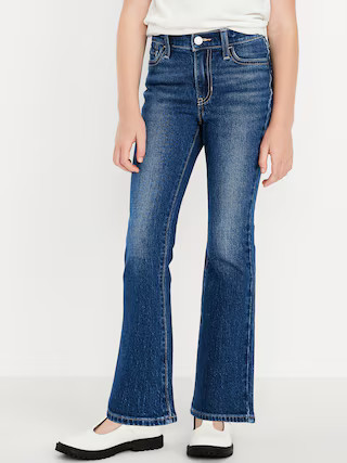 Wow High-Waisted Flare-Leg Jeans for Girls | Old Navy (US)