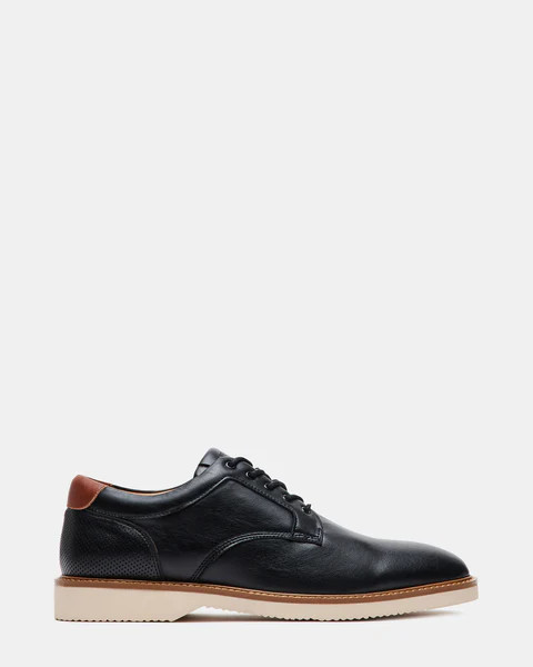 MICKEL BLACK LEATHER | Steve Madden (US)