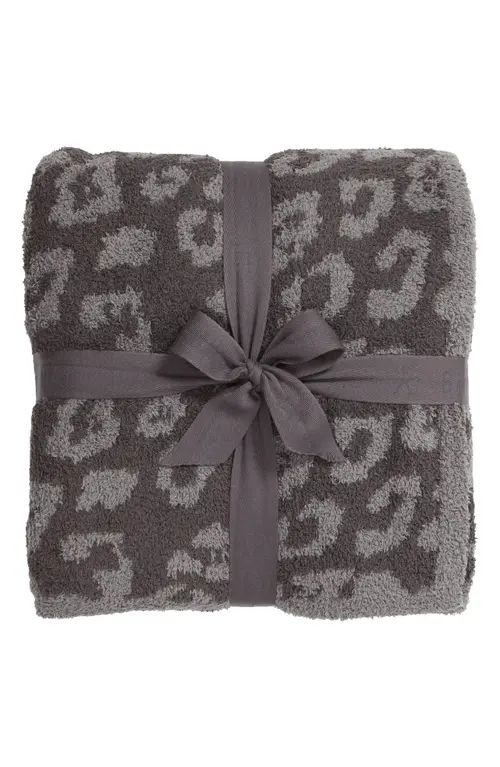 barefoot dreams In the Wild Throw Blanket in Graphite/Carbon at Nordstrom | Nordstrom