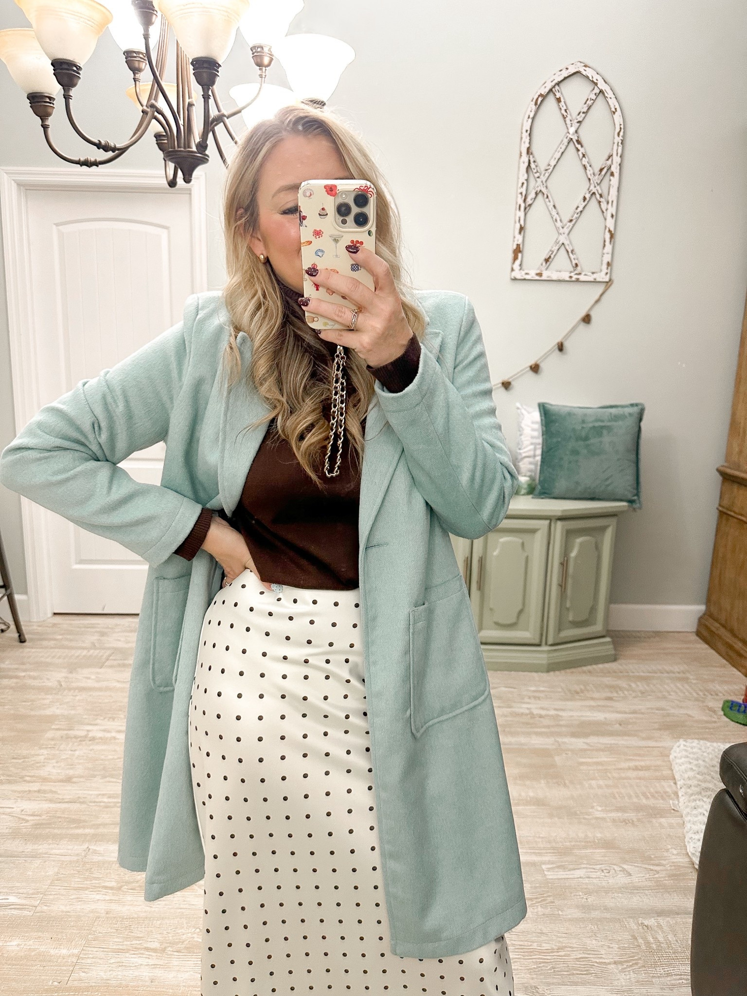 Tuesday fit check! Silk skirt, turtleneck and knee-high boots  

#LTKootd #LTKSaleAlert #LTKWorkwear