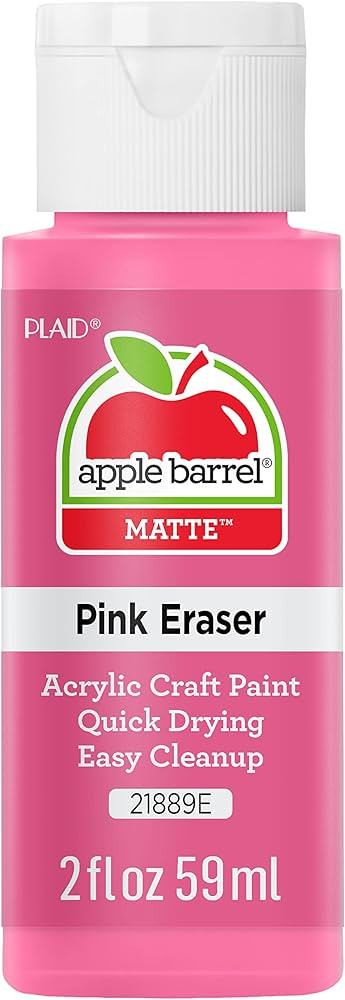 Apple Barrel Pink Eraser Paint | Amazon (US)