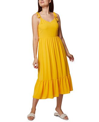 BCBGeneration Tie-Strap Maxi Dress & Reviews - Dresses - Women - Macy's | Macys (US)