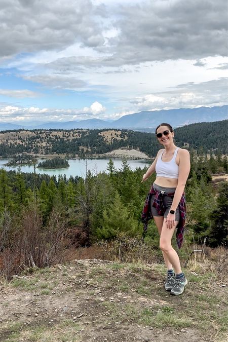 Took a hike at Herron Park and by the top it was pretty warm. I learned that in the afternoon wearing shorts for a physical activity was great and having layers to peel back on top. Hiking shoes are a must! 

#LTKtravel #LTKSeasonal #LTKstyletip