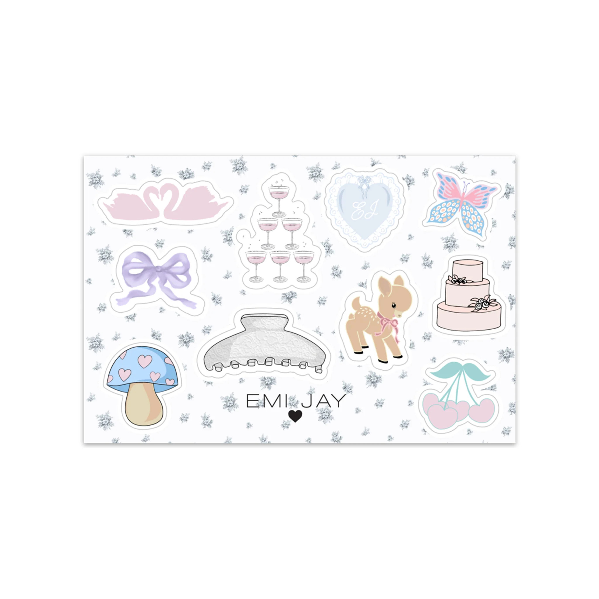 Something Blue Collection Sticker Set | Emi Jay