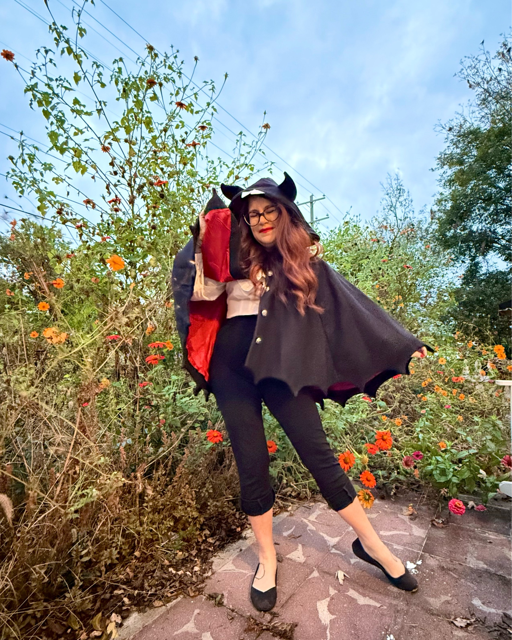 Quick retro vampire costume 🖤

#LTKHalloween