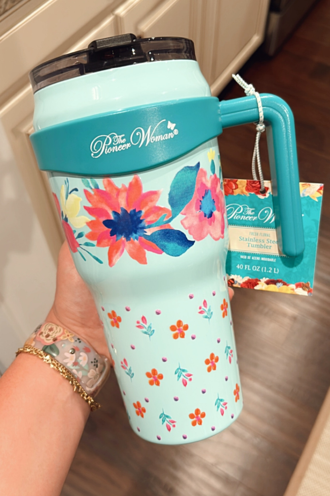 I have been searching high and low for this tumbler, and finally snagged one from my local Wal-Mart. The color is just beyond vibrant! I cannot wait to keep up with my water intake using this! #walmart #budgetbabe 

#LTKhome #LTKGiftGuide #LTKunder50