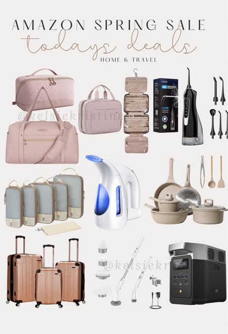 Amazon Spring Sale 🙌🏻🙌🏻

Spring deals, home deals, travel accessories, steamer, packing cubes, weekend duffel bag, make up bag, cookware, generator, water pil

#LTKsalealert #LTKhome #LTKstyletip