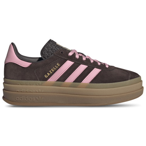 adidas adidas Originals Gazelle Bold - Womens Aurora Coffee/Light Pink/Gold Met Size 10.5 | Champs Sports