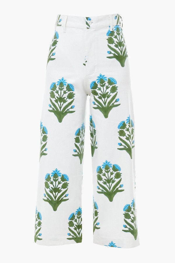 Cornflower Blue Palladio Garden Disco Pant | Tuckernuck (US)